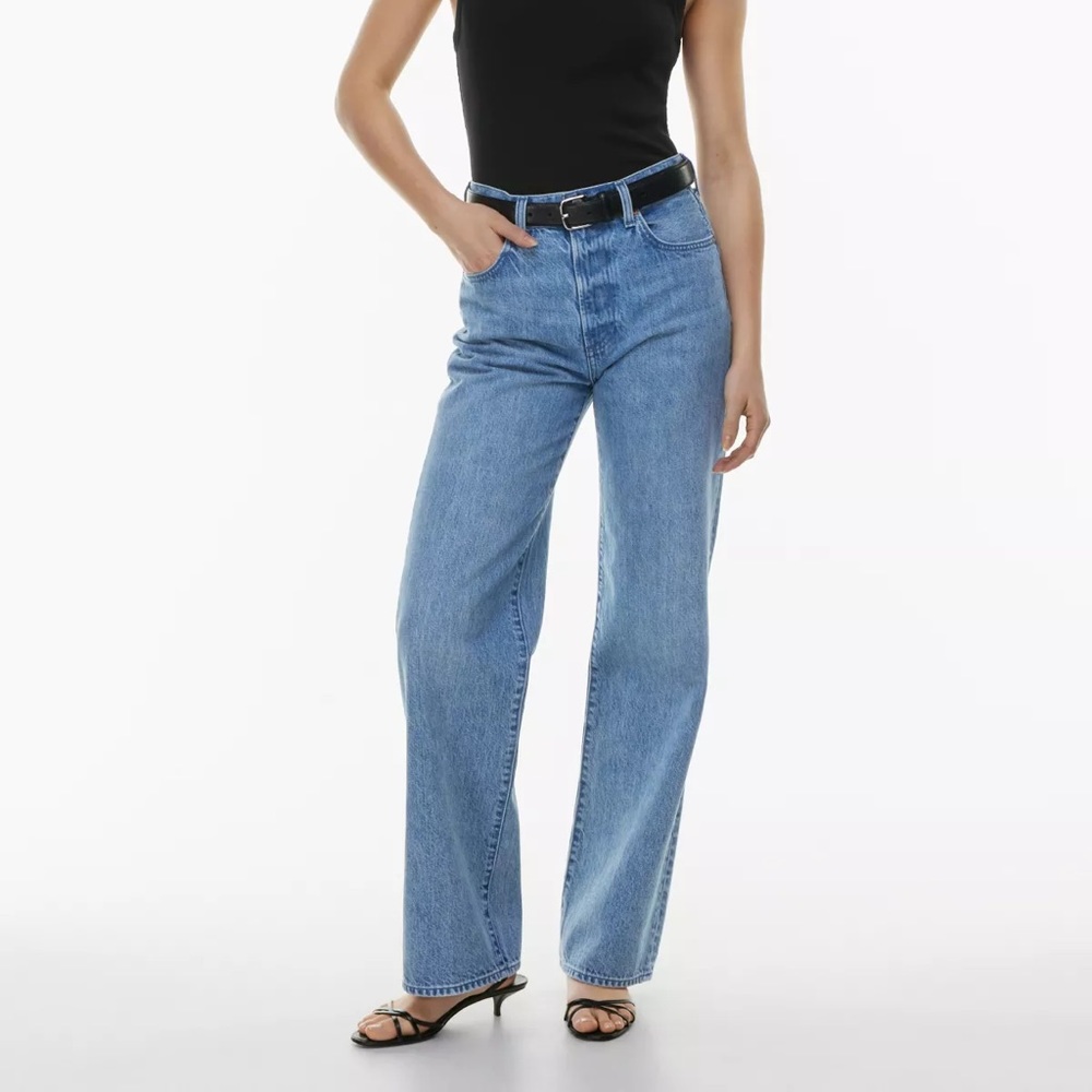 The Farrah High-ise Wide Jean